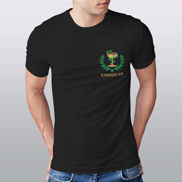 Camiseta Farmácia Estampa Em Dtf Formatura