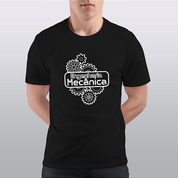 Camisa Engenharia Mecânica Malha Algodão Penteado Formandos