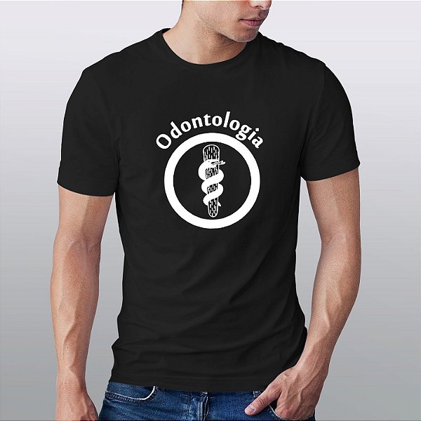 Camiseta Malha Algodão Penteado Formandos Odontologia
