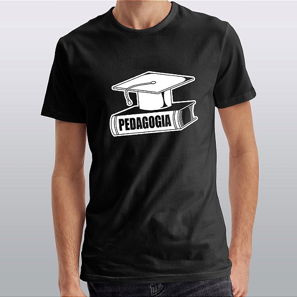 Camiseta Malha Algodão Penteado Formandos Pedagogia
