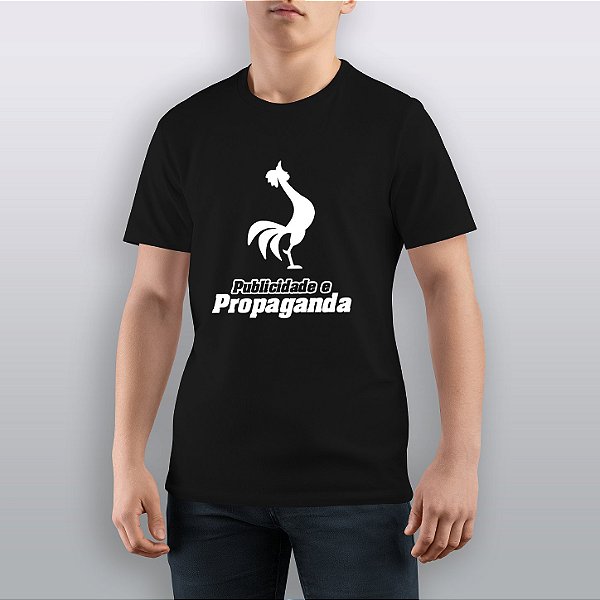 Camiseta Malha Algodão Penteado Publicidade E Propaganda