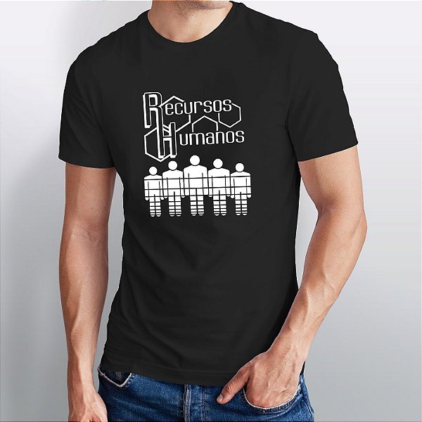 Camisa Recursos Humanos Formandos Malha Algodão Penteado