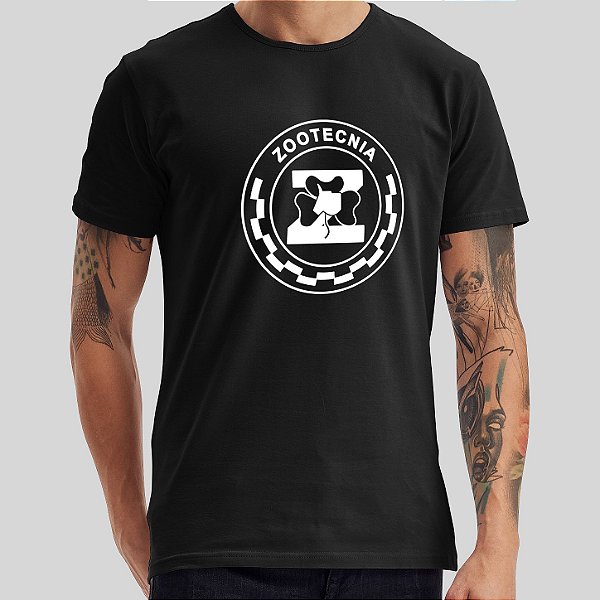 Camiseta Curso Zootecnia Malha Algodão Penteado Formandos