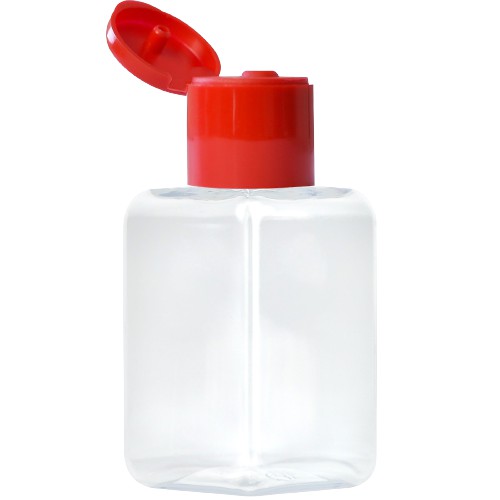 FRASCO QUADRADO 30 ML - VERMELHA