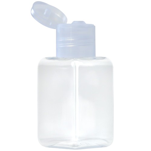 FRASCO QUADRADO 30 ML - TRANSPARENTE