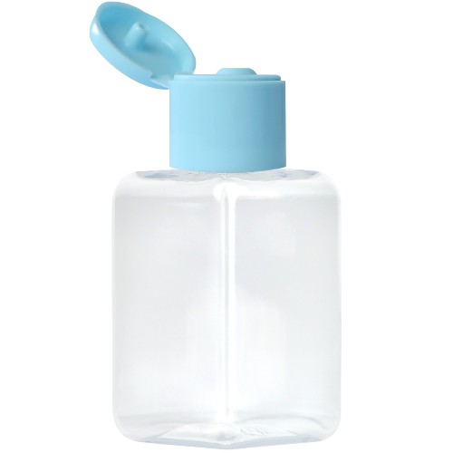 FRASCO QUADRADO 30 ML - AZUL BEBÊ
