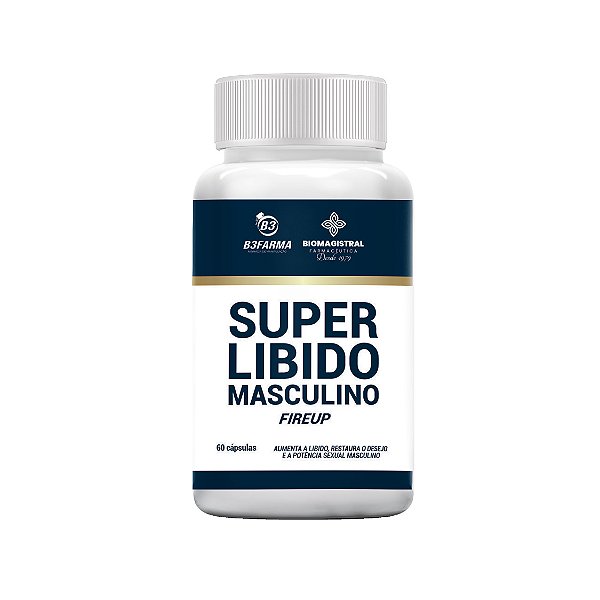 Super Libido Masculino FireUp 60 Cápsulas