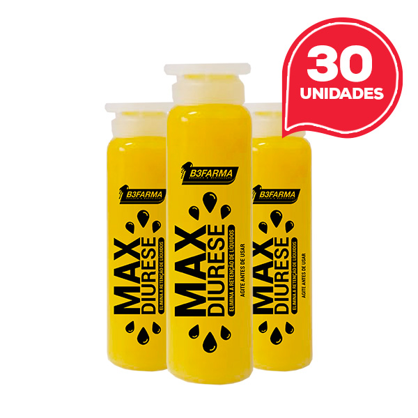 Shot Max Diurese Redução do Inchaço 30 Doses