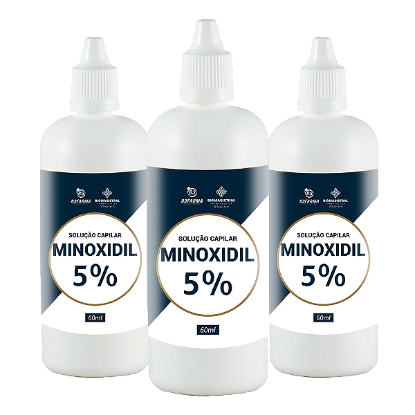 COMPRE 3 PAGUE 2 Minoxidil 5% Crescimento Capilar 60mL