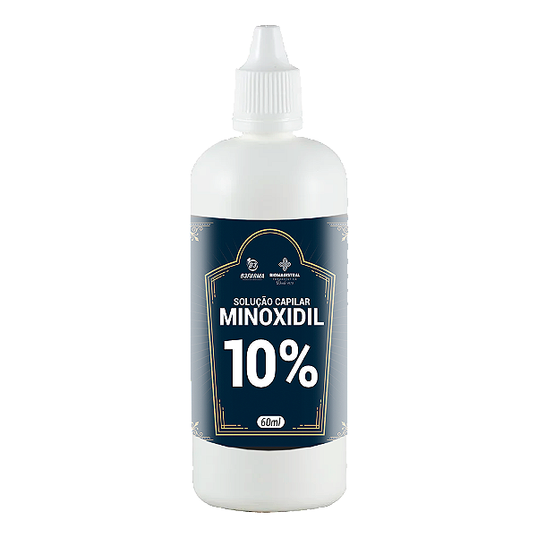 Minoxidil 10% com Propilenoglicol 60mL Gotejador
