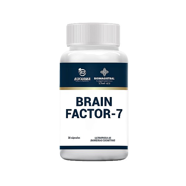 Brain Factor-7 - 100mg com 30 cápsulas