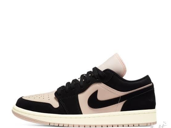 Air Jordan 1 Low Preto C/ Rosa