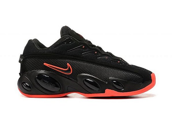 Nike Nocta Glide Preto e  Vermelho