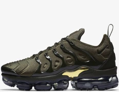 Vapor Max Plus Cinza e Verde