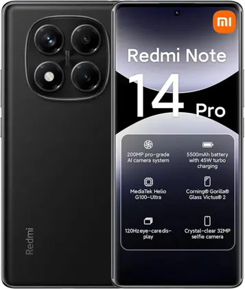 Xiaomi Redmi Note 14 Pro 4g Dual Sim 256 Gb Preto