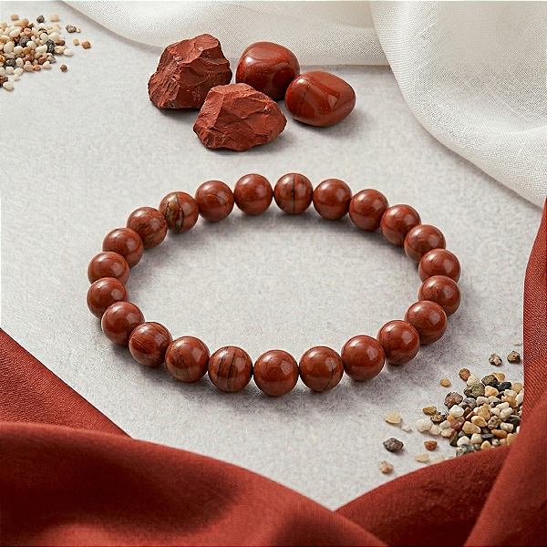 Pulseira Jaspe Vermelho