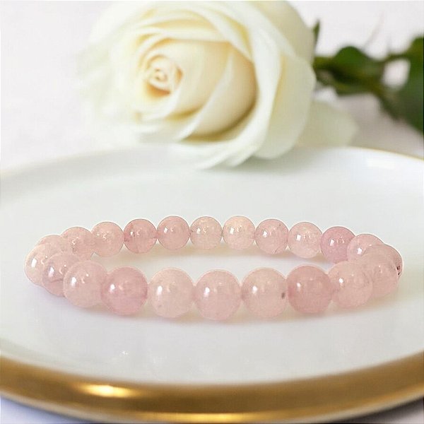 Pulseira Quartzo Rosa