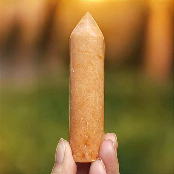 Ponta Calcita Laranja