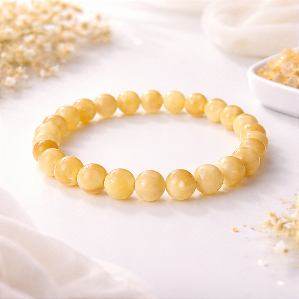 Pulseira Calcita Amarela