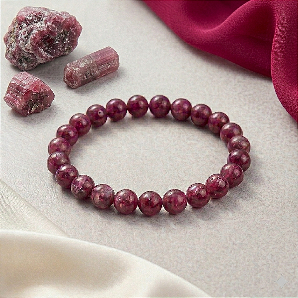 Pulseira Turmalina Rosa