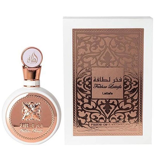 Fakhar Rose Lattafa Eau de Parfum  100 ml Perfume Árabe Feminino