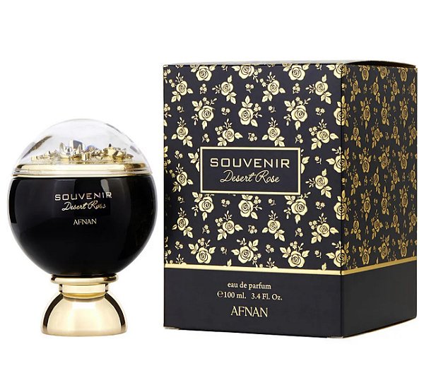 Perfume Souvenir Desert Rose Afnan Eau de Parfum 100 ml Perfume Árabe Feminino