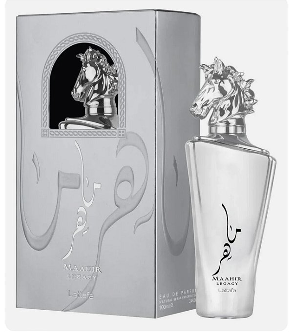 Maahir Legacy Lattafa Eau de Parfum 100 ml Perfume Árabe Masculino