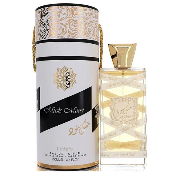 Musk Mood Lattafa Eau de Parfum 100 ml Perfume Árabe Unissex