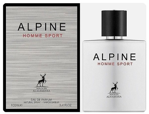Alpine Homme Sport Maison Alhambra Eau de Parfum 100 ml Perfume Árabe Masculino