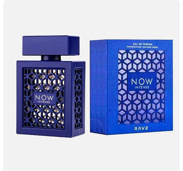 Rave - Now Intense  Eau de Parfum 100 ml Perfume Árabe Masculino