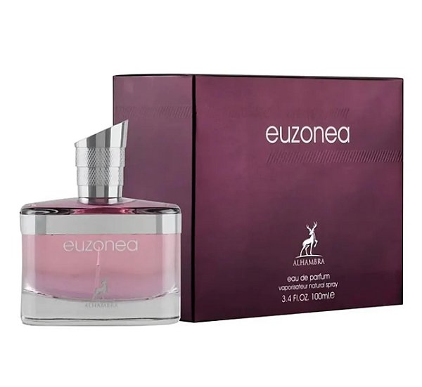 Euzonea Maison Alhambra Eau de Pafum 100 ml Perfume Árabe Feminino
