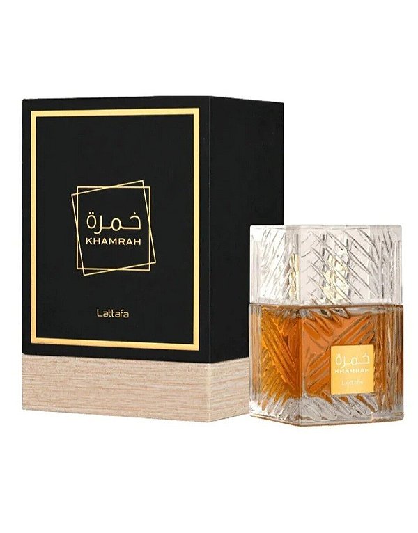 100％安い Lattafa Khamrah 100 Unissex Árabe Perfume Parfum de Eau ml Perfume (Unisex)