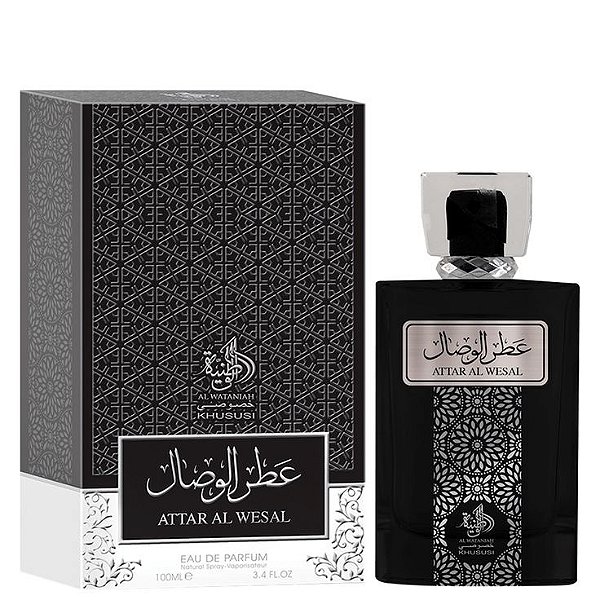 Attar Al Wesal Al Wataniah Eau de Parfum 100 ml Perfume Árabe Masculino