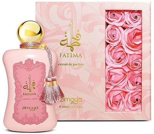 Fatima Pink Zimaya Eau de Parfum 100 ml Perfume Árabe Feminino