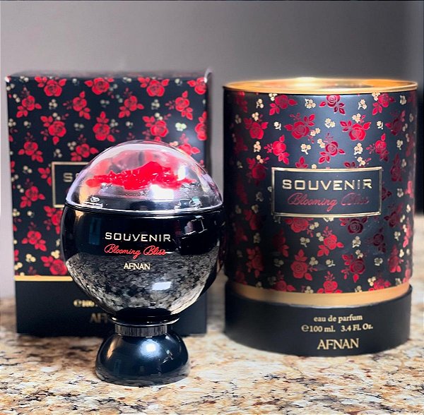 Souvenir Blooming Bliss Afnan Eau de Parfum 100 ml Perfume Árabe Feminino
