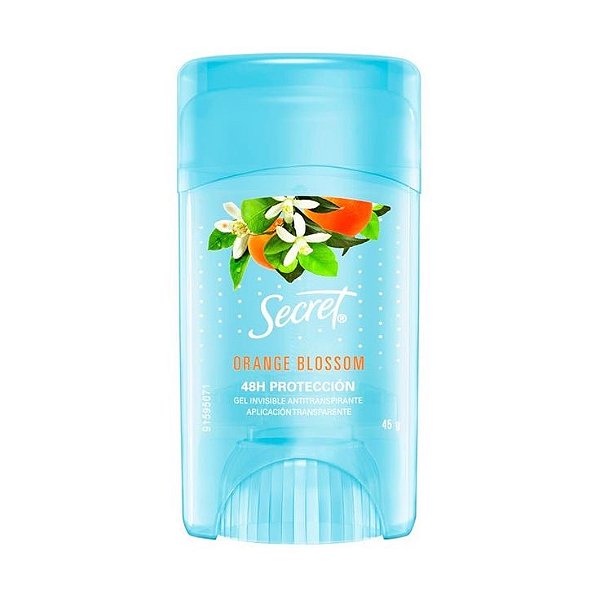 Desodorante Antitranspirante em Gel Secret Orange Blossom