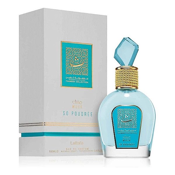 Musk So Poudrée Lattafa Eau de Parfum 100 ml  Perfume Árabe unissex