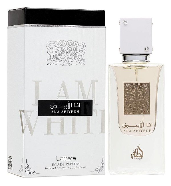 Ana Abiyedh Lattafa Eau de Parfum 60 ml Perfume  Árabe Unissex