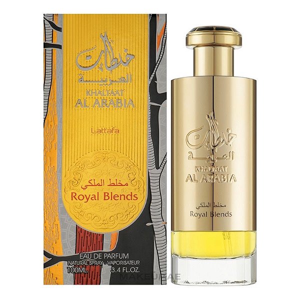 Khaltaat Al Arabia Royal Blends Lattafa Eau de Parfum 100 ml Perfume Árabe Feminino