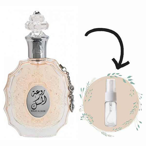 Decante Rouat Al Musk Eau de Parfum Árabe Feminino