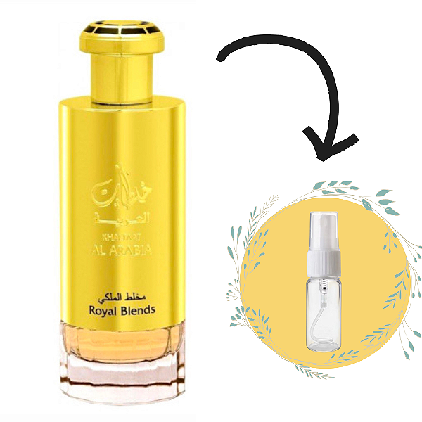 Decante Khaltaat Al Arabia Royal Blends Eau de Parfum Árabe Feminino