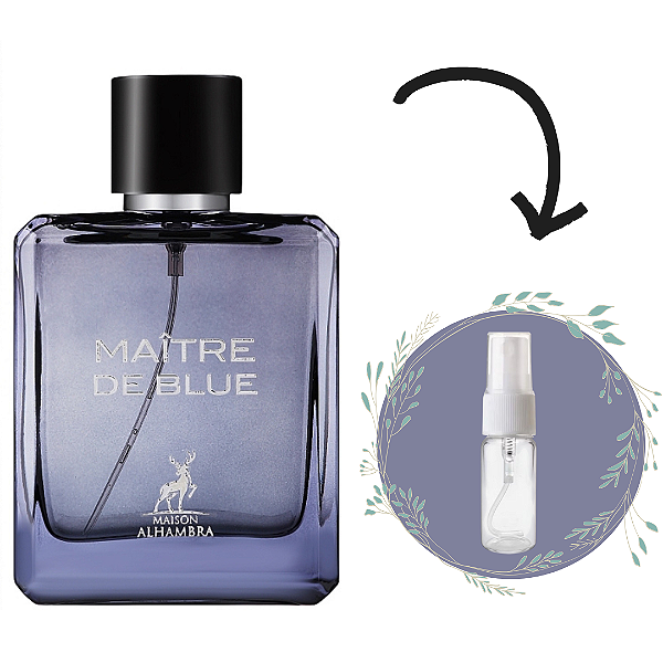 Decante Maître de Blue Árabe Masculino