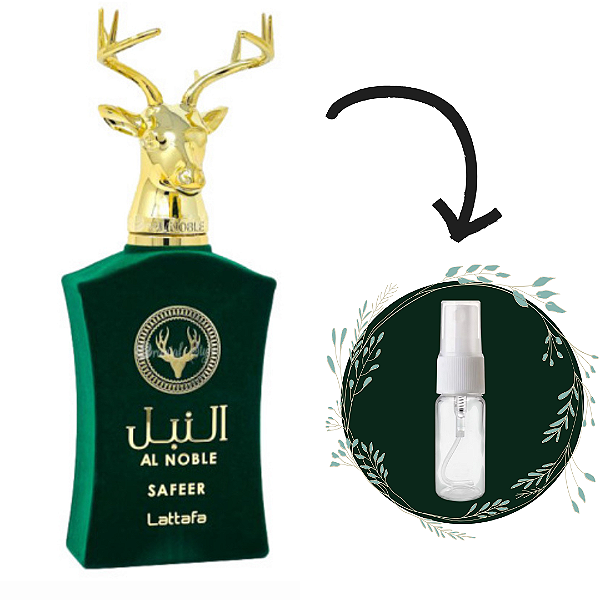 Decante Al Noble Safeer Eau de Parfum Árabe Masculino
