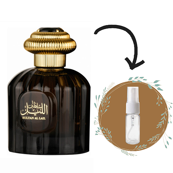 Decante Sultan Al Lail Eau de Parfum Árabe Masculino