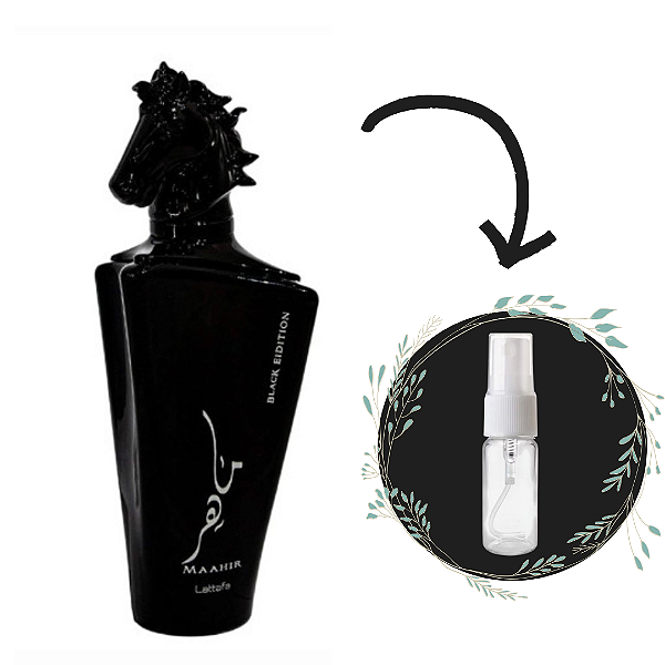 Decante Maahir Black Eau de Parfum Árabe Masculino