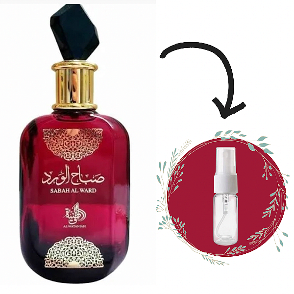 Decante Sabah Al Ward Eau de Parfum Árabe Feminino