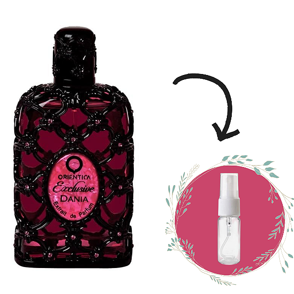 Decante - Dania Exclusive Orientica Premium Extrait de Parfum Árabe Feminino