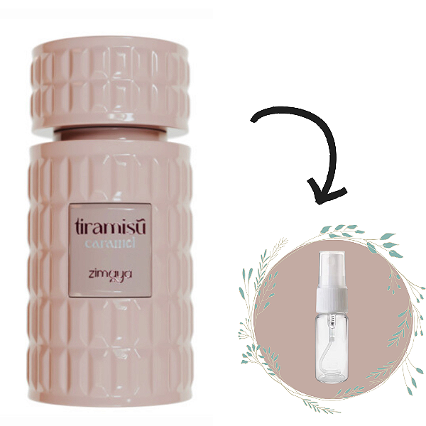Decante Tiramisū Caramel Zimaya Eau de Parfum 100 ml Perfume Árabe Feminino