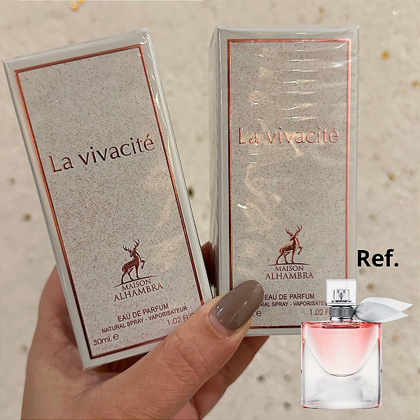 La Vivacité Maison Alhambra Eau de Parfum 30 ml - Perfume Árabe Feminino