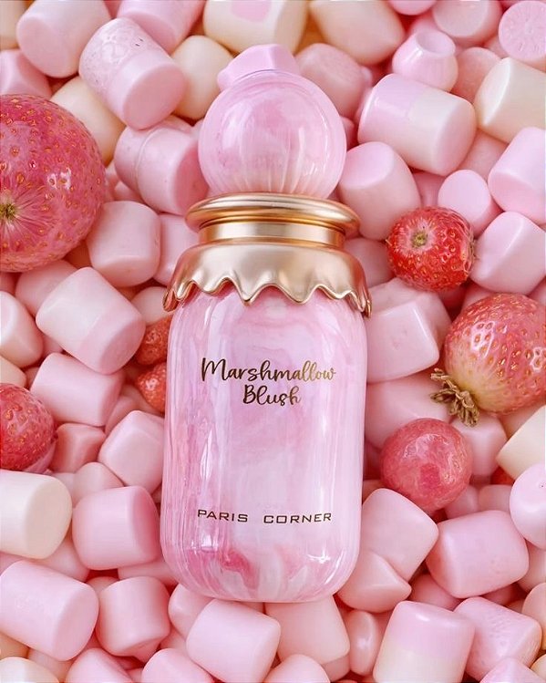 Marshmallow Blush Paris Corner Eau de Parfum 100 ml Perfume Árabe Feminino